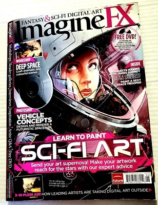  IMAGINE FX UK MAGAZINE NO 1 FOR DIGITAL ARTISTS June 2012 ISSUE 83 Sci-Fi Art  - Image 1 of 4