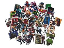 50 Pcs/Lot Stickers MARVEL Avengers Super Hero DC For Car Laptop Skatboard Decal