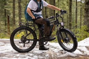 (Ship from China) 2000W 48V 22.4Ah Dual Motor 35MPH Fat Tire Ebike For Adults - Picture 1 of 20