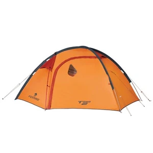 Ferrino TRIVOR Kuppelzelt, 4 Jahreszeiten, 2-Personen, 210x230, orange UVP 499 € - Picture 1 of 4