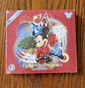 2008 Four Parks *One World Walt Disney World Disc Set Official Album - Sealed - Picture 1 of 7