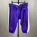 NEW Nike Purple Padded Football Athletic Pants Mens Large sports gear