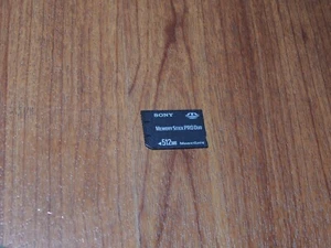 OEM Genuine Sony 512MB Memory Stick PRO Duo MagicGate MSX-M512S - Made in Japan - Picture 1 of 1