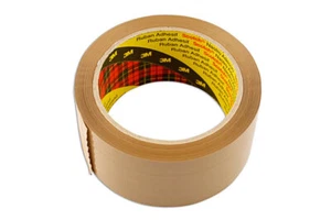 Marrón Paquete Cinta 50mm X 66m Caja - Paquete 36 - Connect 35217 Nuevo - Imagen 1 de 1