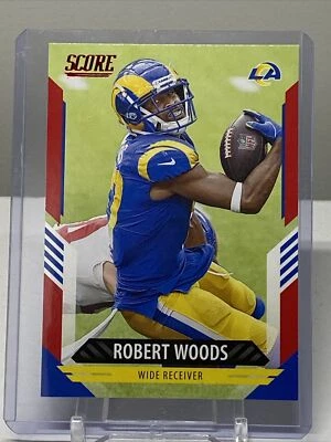 2021 Score Red Parallel - Robert Woods Los Angeles Rams - Image 1 of 2