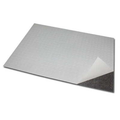 5x Magnetfolie DIN A4 297x210 mm 0,6 mm Selbstklebend Magnet Schild Anisotrop 3M - Bild 1 von 2