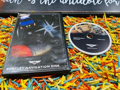 Bentley Continental GT 2007-2011 Flying Spur disco de navegación DVD mapa navegación por satélite Foto 1 de 4