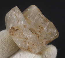 Produktbild - Natürlicher Herkimer-Diamant/Elestial-/Fensterquarzkristall aus...