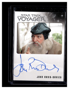 2015 Star Trek Voyager Heroes & Villains Auto John Rhys-Davies/Leonardo da Vinci