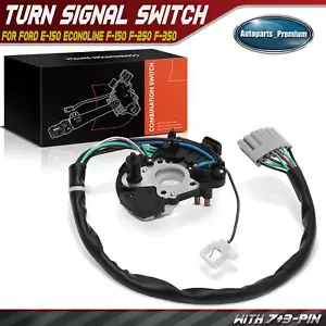 New Turn Signal Switch for Ford E-150 Econoline F-150 F-250 F-350 w/o Tilt Wheel - Picture 1 of 12