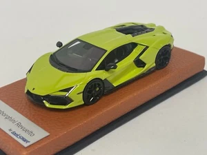 1/43 Looksmart Lamborghini Revuelto In Scandal Verde Base Cuero LS543H - Imagen 1 de 6