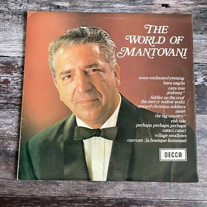 MANTOVANI - The World of Mantovani - DECCA - 1968 - 12" LP Vinyl Record - Picture 1 of 3