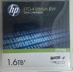 Brand New HP C7974A 1.6TB LTO-4 Ultrium RW Data Cartridge - Picture 1 of 1