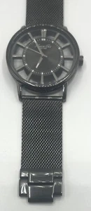 Kenneth Cole New York Mens Watch Transparency Grey/Steel Gunmetal-Tone Watch - Picture 1 of 8