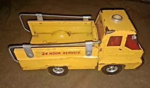 Vintage Structo 24HR Service Turbine Yellow Truck Possibly Wrecker - - Picture 1 of 7
