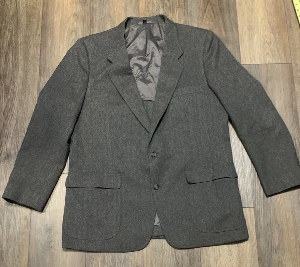 Blazer De Colección Patagonia Tweed Espiga Para Hombre Talla 44R Marrón Clásico RARO Foto 1 de 4
