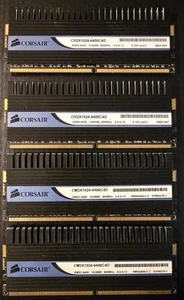 CORSAIR DOMINATOR 4GB (2 x 2GB) DDR2 1066 XMS2-8500 RAM, Tested and Working - Picture 1 of 2