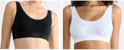 Sloggi Double Comfort Comfort Bra Top In White or Black - Image 1 of 2