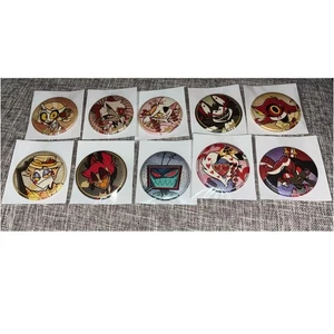 Hazbin Hotel Animate Badge Sammlung Komplettsatz unbenutzt Anime Merch Japan - Bild 1 von 12
