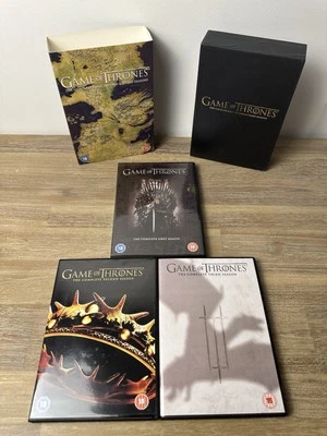 Game Of Thrones - The Complete Seasons 1-3 / Series 1, 2 & 3 (DVD) Region 2 - Image 1 of 4