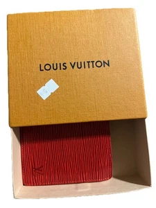 Vintage LOUIS VUITTON Epi Leder Unisex Elise Geldbörse - Rot Selten - Bild 1 von 5