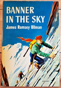 Banner in the Sky-James Ramsey Ullman Vintage 1954 Very Good HC with DJ BCE - Picture 1 of 12
