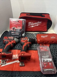Milwaukee Tool Lot Drill, Driver , Battery & More, read description - Picture 1 of 6