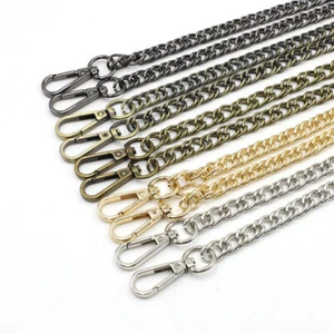 120cm Metal Shoulder Crossbody Handbag Replacement Purse Chain Bag Strap - Picture 1 of 8