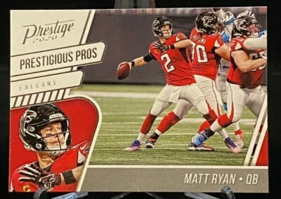 2020 Prestige Prestigious Pros #PP-MR Matt Ryan Atlanta Falcons - Image 1 of 2