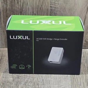 LUXUL AC1200, Wi-Fi Bridge and Range Extender P40 Open Box - Afbeelding 1 van 6