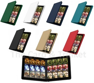 Carpeta de álbum de cuatro filas Ultimate Guard ZipFolio XenoSkin 24 bolsillos 480 tarjetas - Imagen 1 de 45