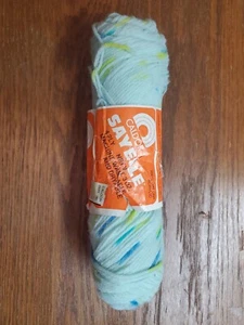 Caldor Sayelle 4 Ply Acrylic Yarn 3oz Mint Print #46740 - Picture 1 of 5