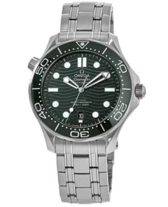 New Omega Seamaster Diver 300M Automatic Green Men's Watch 210.30.42.20.10.001 - Picture 1 of 4