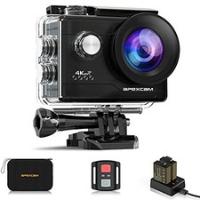Apexcam 4K WiFi 20MP Action Cam Ultra HD Sports Cam Impermeabile Sott’acqua 4...