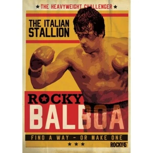 Rocky Lithographie Rocky 45ème Anniversaire Fanattik - Foto 1 di 1
