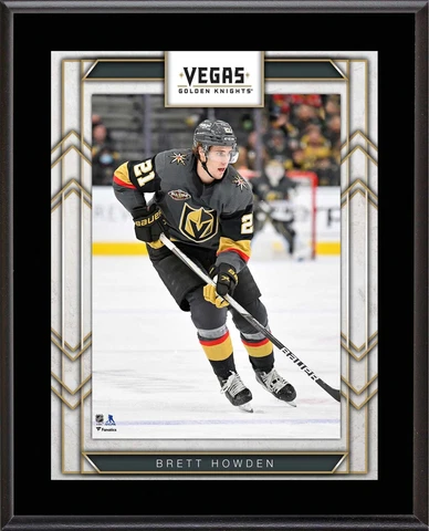 Brett Howden Las Vegas Golden Knights 10.5" x 13" Sublimated Player Plaque Cover