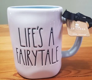 Rae Dunn “Life’s a Fairytale” Mug Cinderella Disney Princess - Picture 1 of 2