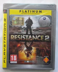 RESISTANCE 2 PS3 PLAYSTATION 3 SONY PLATINUM EDITION ITA - Picture 1 of 2