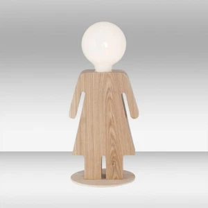 OZCAN 6316-13 Lampe de table bureau en bois *NEUF* - Imagen 1 de 1