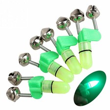 10 Pieces/Lot Luminous Sea Fishing Feeder Fishing Bell Twin Rod Tip Fish