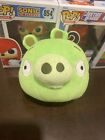 Angry Birds Green Pig 5" Plush Stuffed Animal - No Sound - 2010 - Pre-Owned