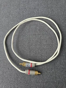 Cavo Audio Musatex - RCA 3' Interconnessione Singola - Raro - Made in Canada - Foto 1 di 8