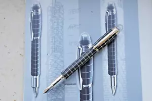 Montblanc Starwalker RUBBER Fountain pen - M 25608 - 14 K "M" Nib - Perfect - Picture 1 of 9