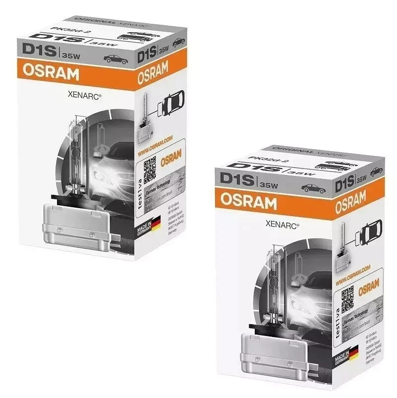 COPPIA LAMPADE OSRAM XENON D1S 35W XENARC CLASSIC 4150 KELVIN 66140CLC AUDI BMW - Immagine 1 di 1
