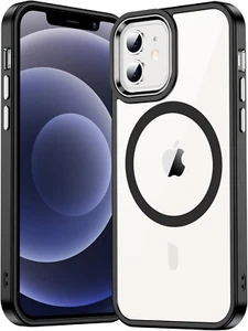 Magnetic Case for iPhone 12 Case & iPhone 12 Pro Case Clear,[Compatible with Mag - Picture 1 of 7