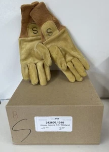 (6) Guantes de bombero pequeños de cuero nobuck protección contra incendios - Imagen 1 de 6