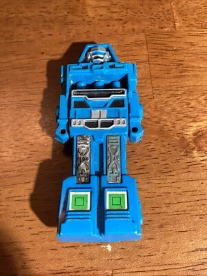 Vintage 1980s Tonka Go-Bots Blue Robot Bubble Man Tootsietoy - Image 1 of 4