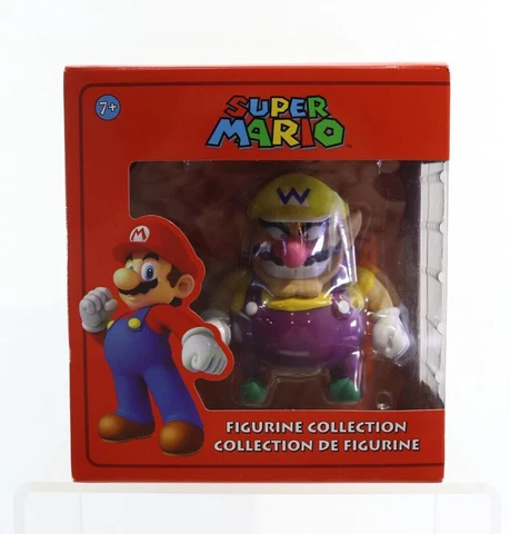 Nintendo Super Mario  Wario 5" Vinyl Figurine Collection Figure NIB Cover