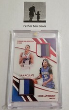 2020-21 Haliburton - Anthony Immaculate Collection 2 Patches RC RRD-HA (07/25)