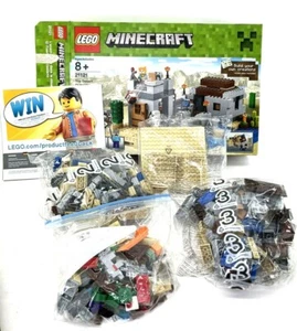 Lego Minecraft 21121 The Desert Outpost Complete With Manual And Original Box - Picture 1 of 9